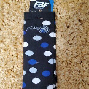 Adult Polka Dot Long Cotton NBA Orlando Magic Casual Socks Sz MD, W 6-11, M 5-10
